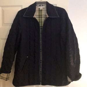 Evan Picone Quilted Barn Coat EUC